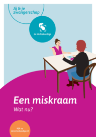 Folder over een miskraam